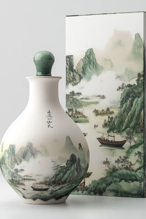 Botella Decorativa